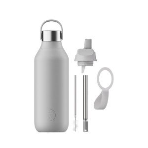 Grey Chilly's Series 2 Bottle and Flip Lid Duo 340ml / 500ml / 1L Bundles | QG6547310