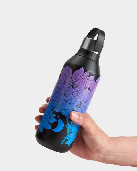 Midnight Lotus Chilly's Patterns 350ml / 500ml / 1L Series 2 Bottle | IQ7435698