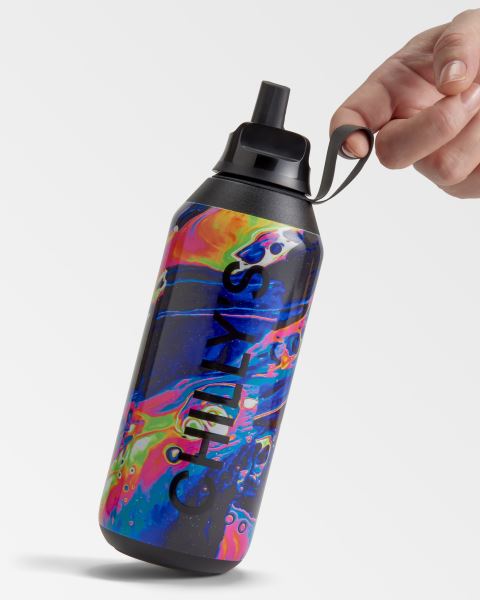 Neon Galaxy Chilly's Dreamscape 500ml / 1L Series 2 Flip Bottle | LS9462503