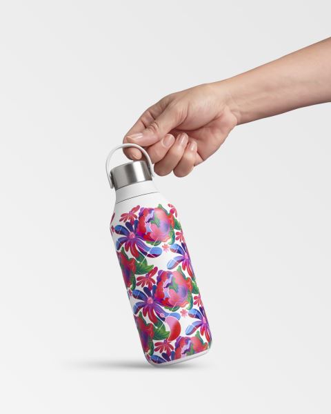 Peony Tumble Chilly's Patterns 350ml / 500ml / 1L Series 2 Bottle | BV0643928